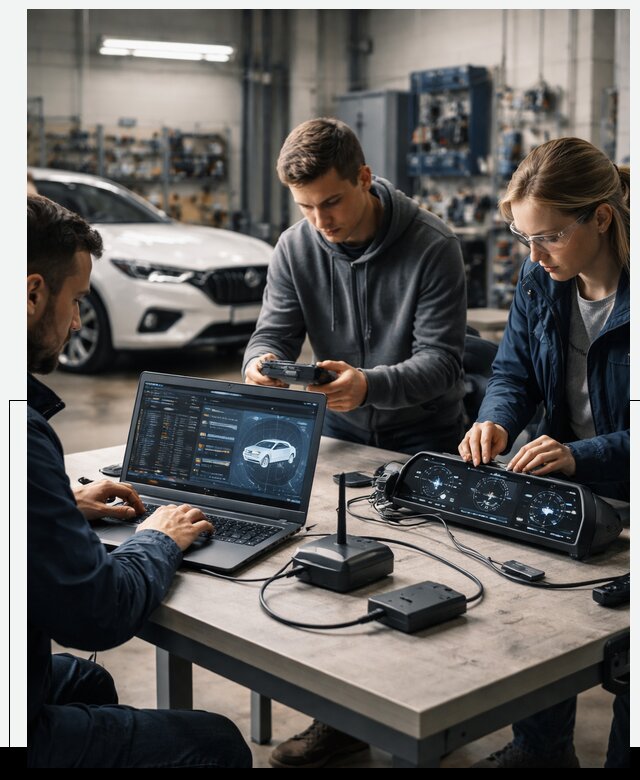 Разработка Connected Car и ПО для автопрома в Ангарске