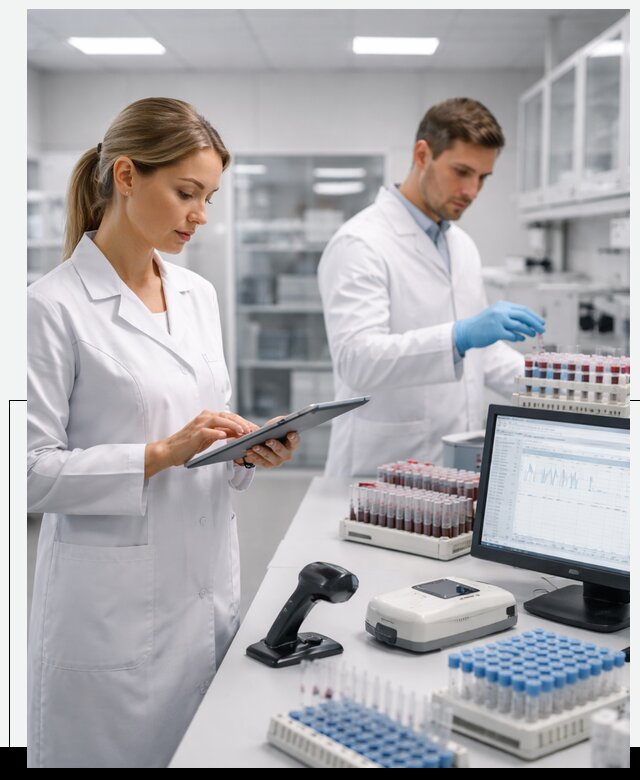 Разработка и внедрение LIMS системы для биотех лабораторий в Ангарске